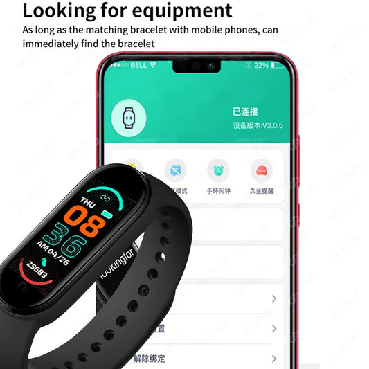 Smartwatch Fitness NNEOBA – Braccialetto Intelligente – Nero