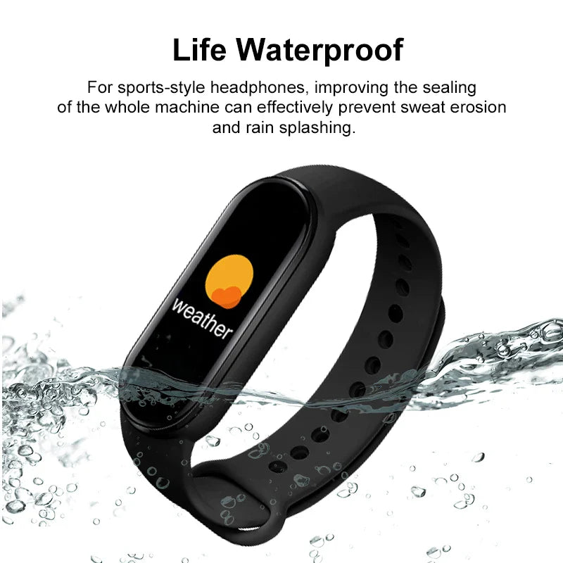 Smartwatch Fitness NNEOBA – Braccialetto Intelligente – Nero